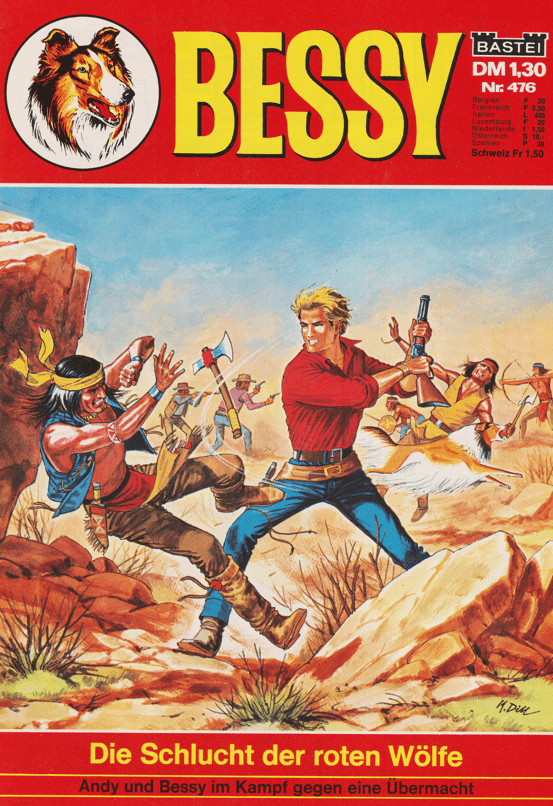 Bessy Nr. 476 Erstauflage: Die Schlucht der roten Wölfe - secondcomic