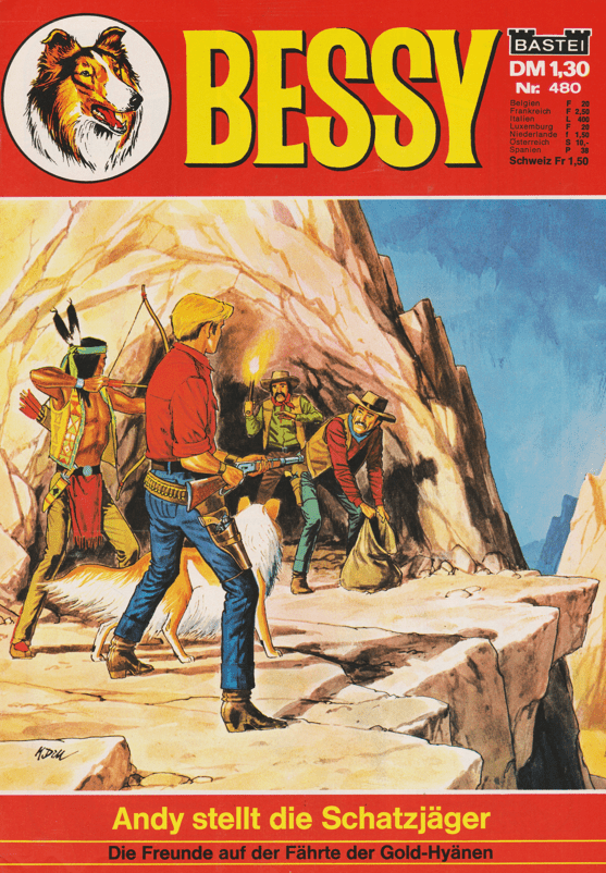 Bessy Nr. 480 Erstauflage: Andy stellt die Schatzjäger - secondcomic