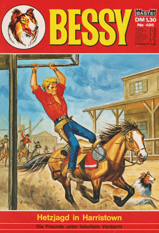 Bessy Nr. 486 Erstauflage: Hetzjagd in Harristown - secondcomic