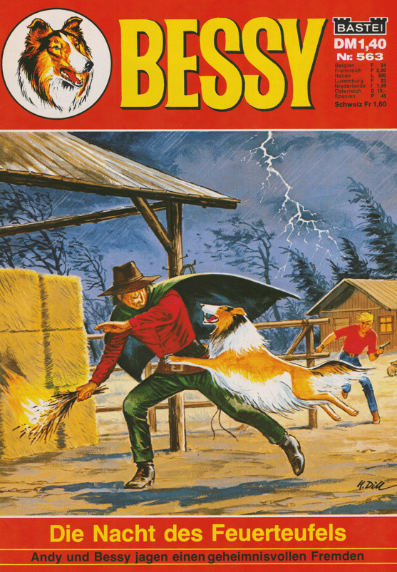 Bessy Nr. 563 Erstauflage: Die Nacht des Feuerteufels - secondcomic