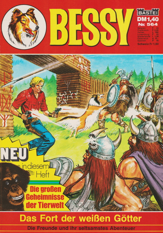 Bessy Nr. 564 Erstauflage: Das Fort der weißen Götter - secondcomic