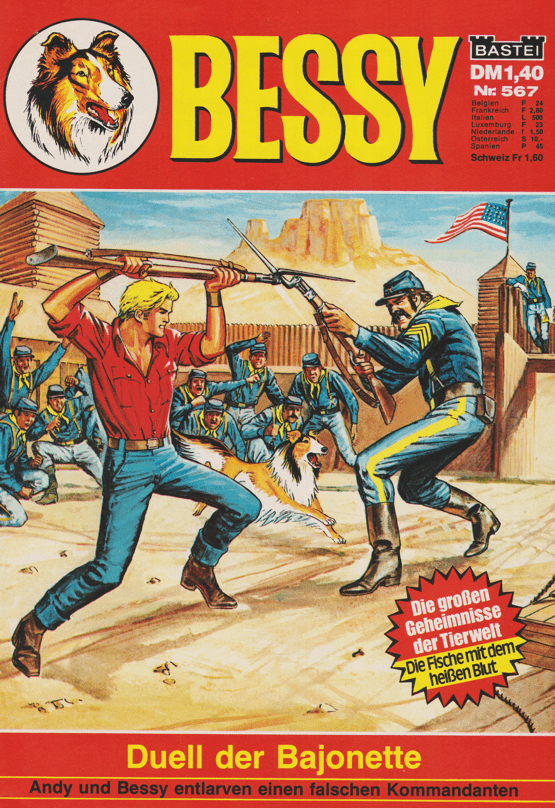 Bessy Nr. 567 Erstauflage: Duell der Bajonette - secondcomic