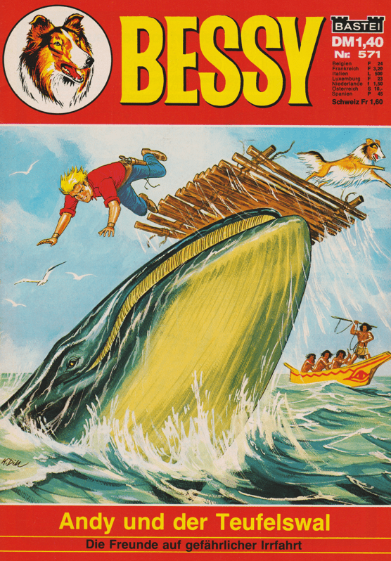 Bessy Nr. 571 Erstauflage: Andy und der Teufelswal - secondcomic