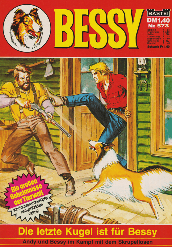 Bessy Nr. 573 Erstauflage: Die letzte Kugel ist für Bessy - secondcomic