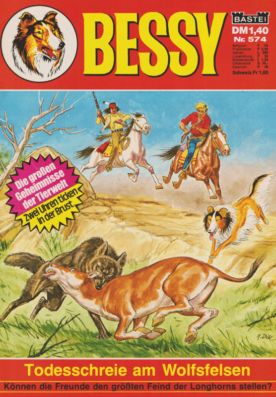 Bessy Nr. 574 Erstauflage: Todesschreie am Wolfsfelsen - secondcomic