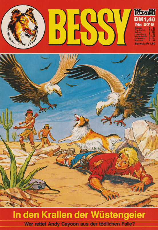 Bessy Nr. 576 Erstauflage: In den Krallen der Wüstengeier - secondcomic