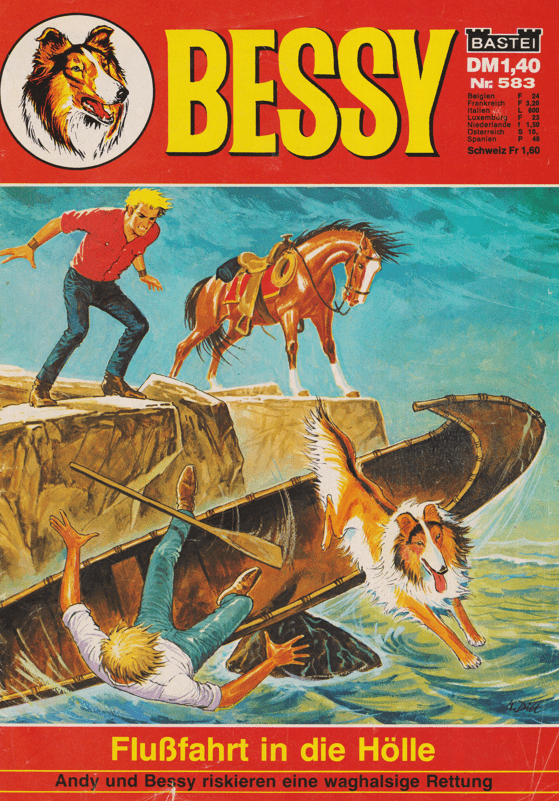 Bessy Nr. 583 Erstauflage: Flussfahrt in die Hölle - secondcomic