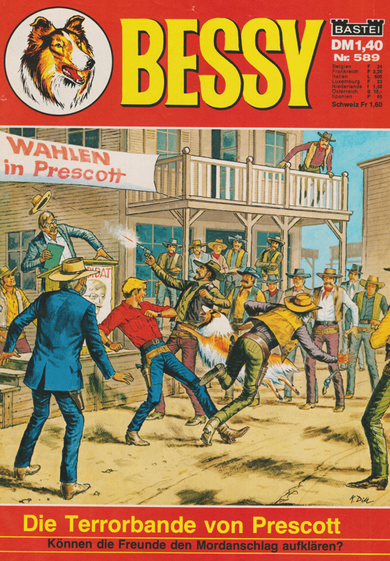Bessy Nr. 589 Erstauflage: Die Terror - Bande von Prescott - secondcomic