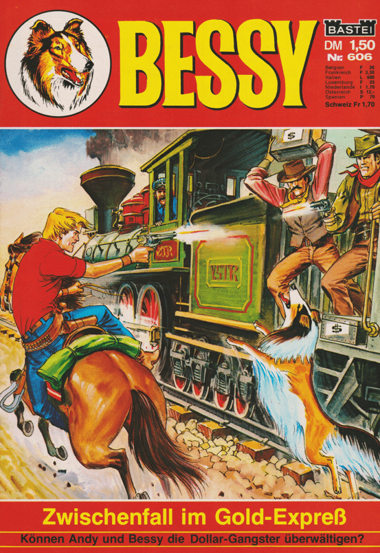 Bessy Nr. 606 Erstauflage: Zwischenfall im Gold - Express - secondcomic