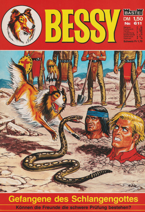 Bessy Nr. 611 Erstauflage: Gefangene des Schlangengottes - secondcomic