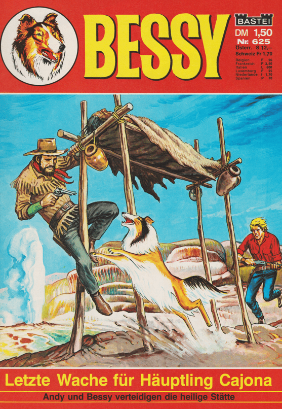 Bessy Nr. 625 Erstauflage: Letzte Wache für Häuptling Cajona - secondcomic