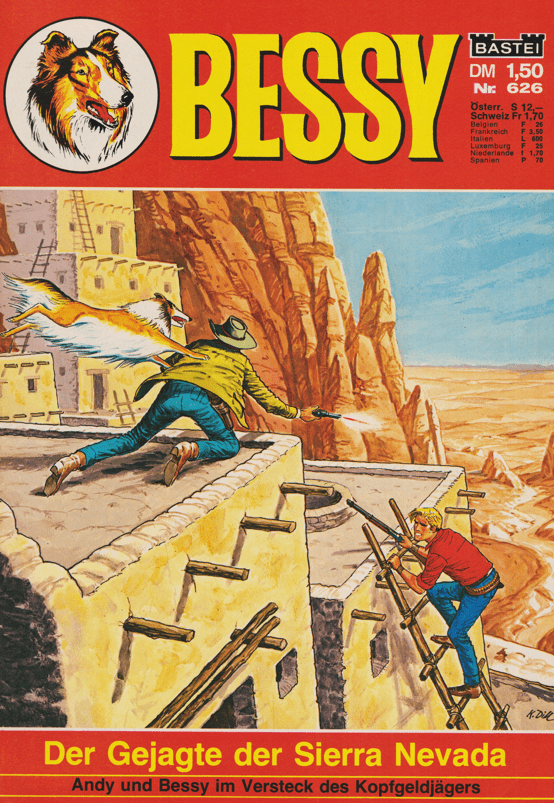 Bessy Nr. 626 Erstauflage: Der Gejagte der Sierra Nevada - secondcomic