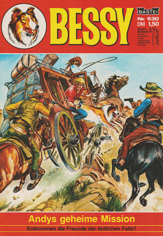 Bessy Nr. 630 Erstauflage: Andy´s geheime Mission - secondcomic