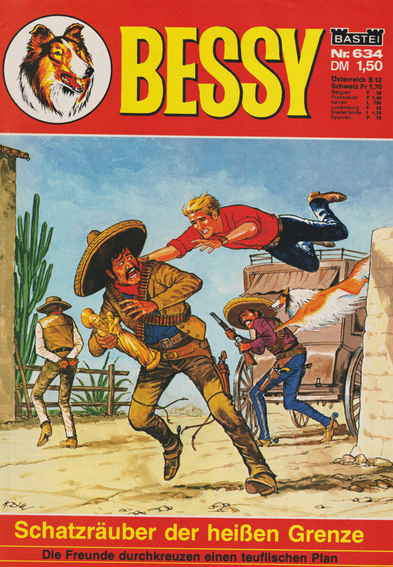 Bessy Nr. 634 Erstauflage: Schatzräuber der heißen Grenze - secondcomic