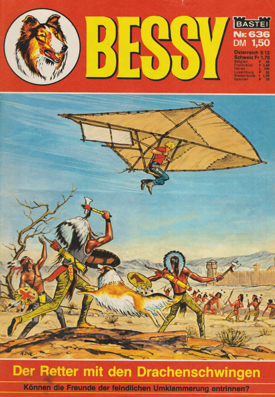 Bessy Nr. 636 Erstauflage: Der Retter mit den Drachenschwingen - secondcomic