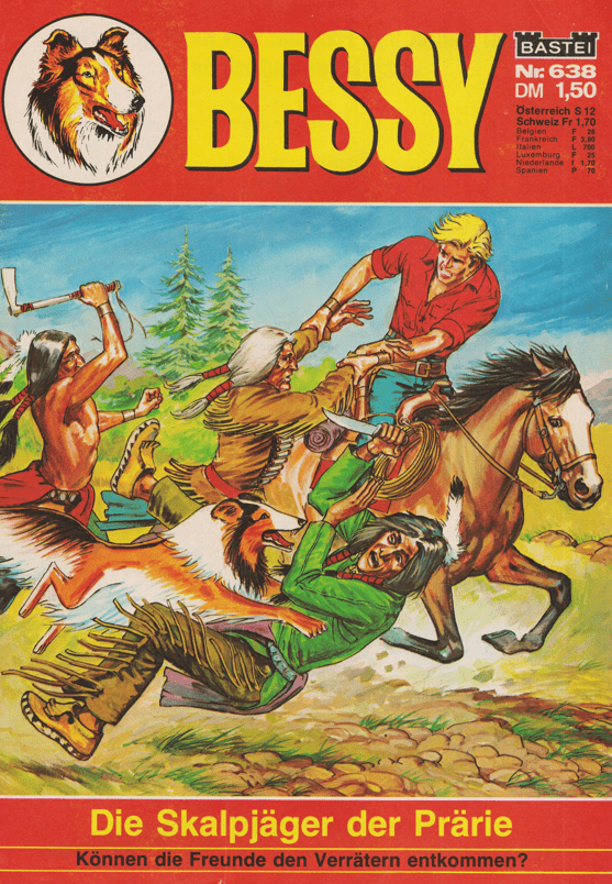 Bessy Nr. 638 Erstauflage: Die Skalpjäger der Prärie - secondcomic