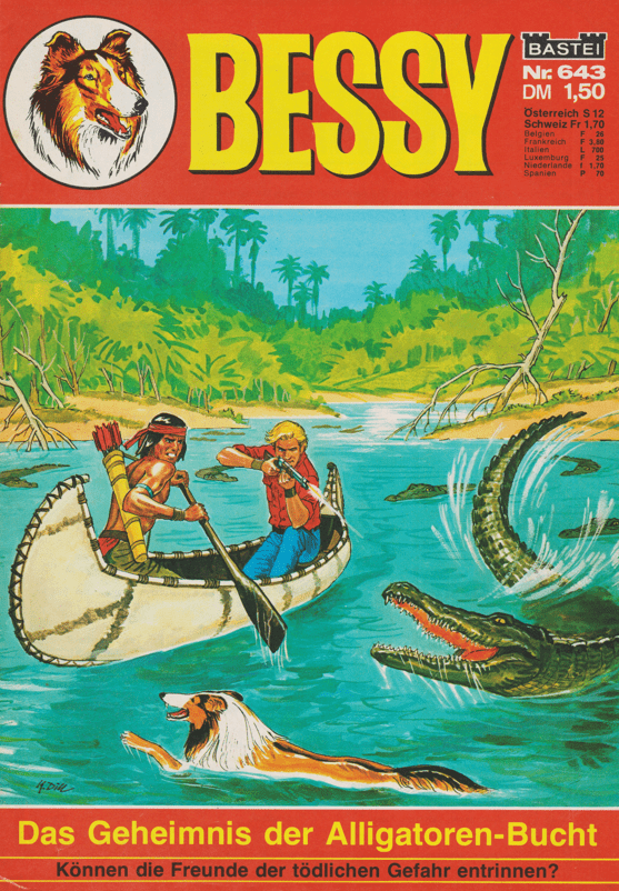 Bessy Nr. 643 Erstauflage: Das Geheimnis der Alligatoren - Bucht - secondcomic