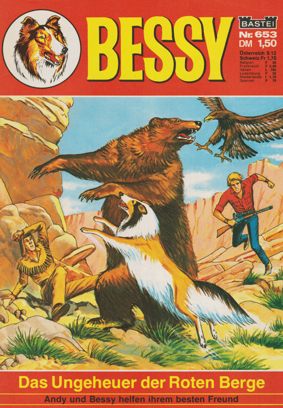 Bessy Nr. 653 Erstauflage: Das Ungeheuer der Roten Berge - secondcomic