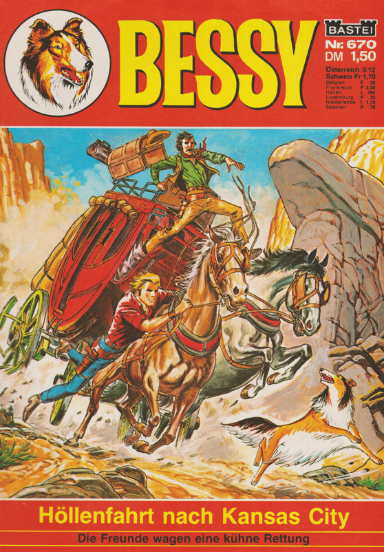 Bessy Nr. 670 Erstauflage: Höllenfahrt nach Kansas City - secondcomic