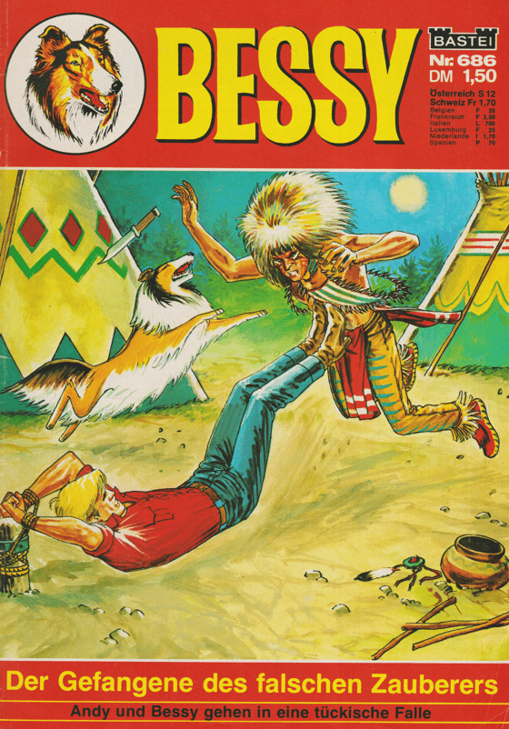 Bessy Nr. 686 Erstauflage: Der Gefangene des falschen Zauberers - secondcomic