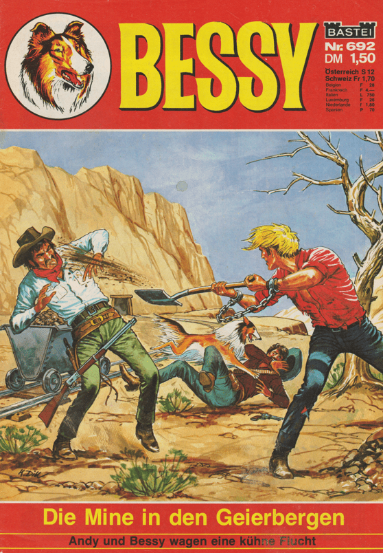 Bessy Nr. 692 Erstauflage: Die Mine in den Geierbergen - secondcomic