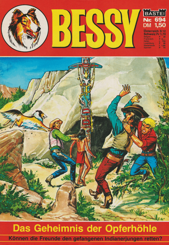 Bessy Nr. 694 Erstauflage: Das Geheimnis der Opferhöhle - secondcomic