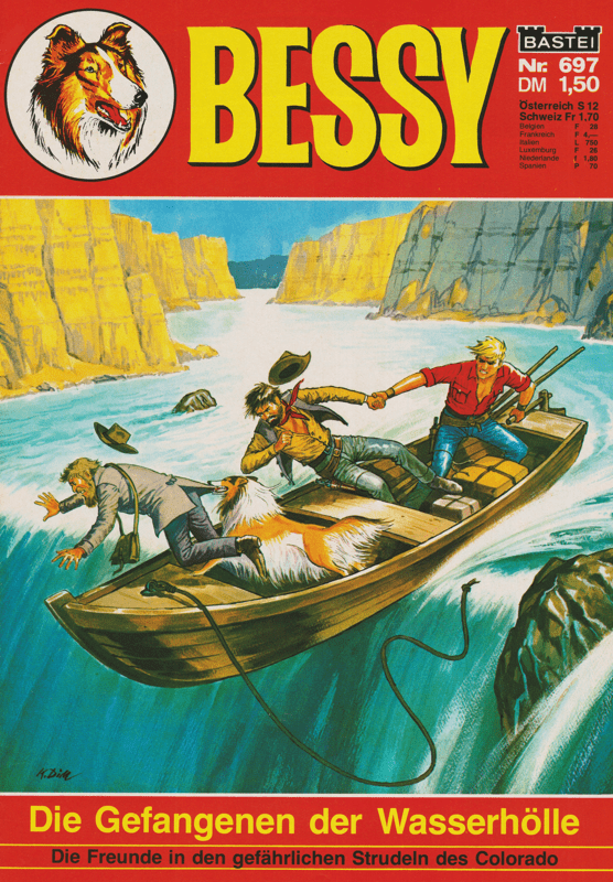 Bessy Nr. 697 Erstauflage: Die Gefangenen der Wasserhölle - secondcomic