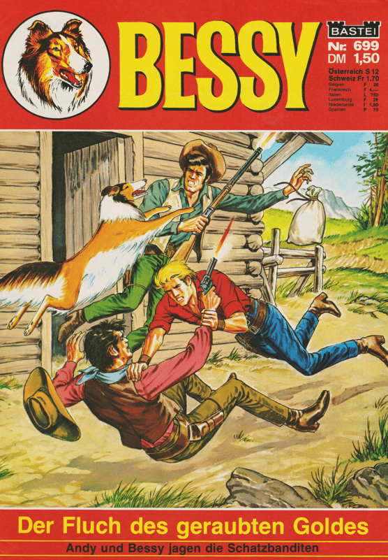 Bessy Nr. 699 Erstauflage: Der Fluch des geraubten Goldes - secondcomic