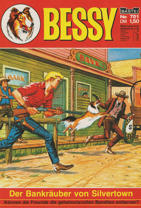 Bessy Nr. 701 Erstauflage: Der Bankräuber von Silvertown - secondcomic