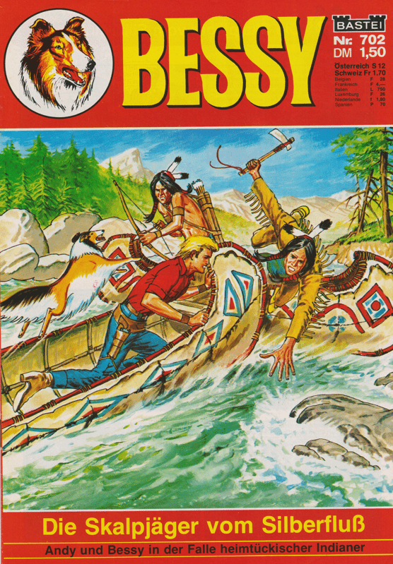 Bessy Nr. 702 Erstauflage: Die Skalpjäger vom Silberfluß - secondcomic