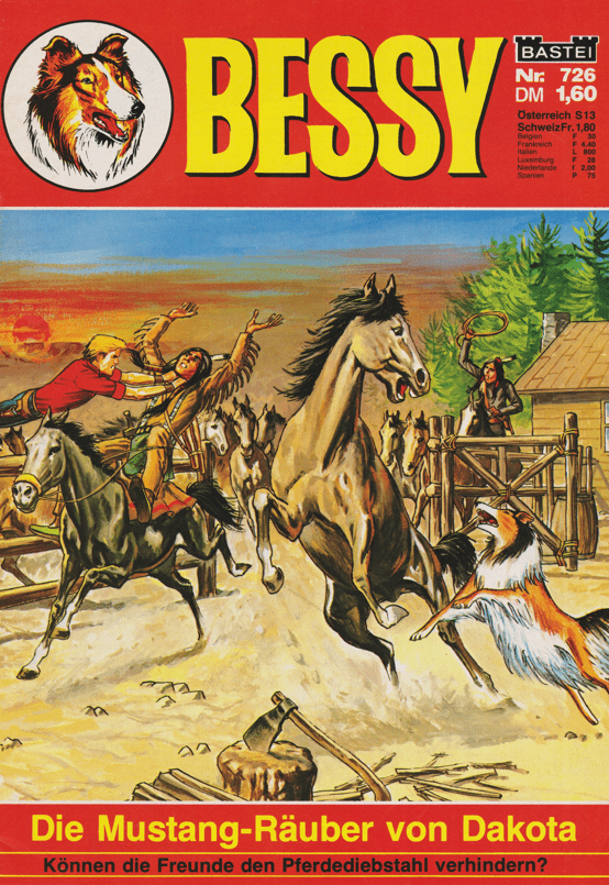 Bessy Nr. 726 Erstauflage: Die Mustangräuber von Dakota - secondcomic