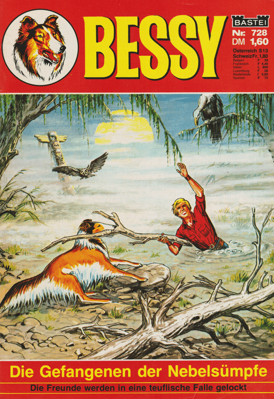 Bessy Nr. 728 Erstauflage: Die Gefangenen der Nebelsümpfe - secondcomic