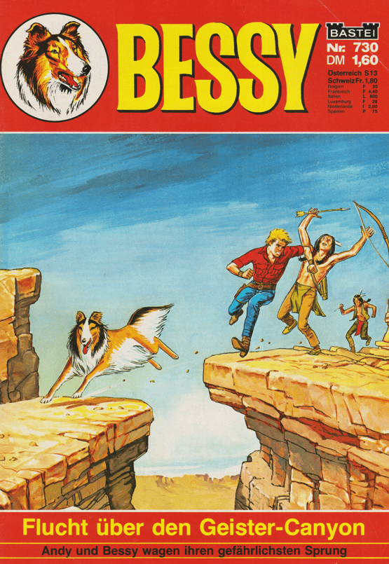 Bessy Nr. 730 Erstauflage: Flucht über den Geister - Canyon - secondcomic