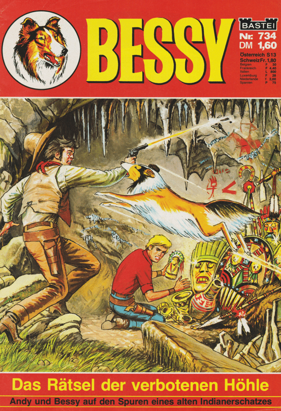 Bessy Nr. 734 Erstauflage: Das Rätsel der verbotenen Höhle - secondcomic