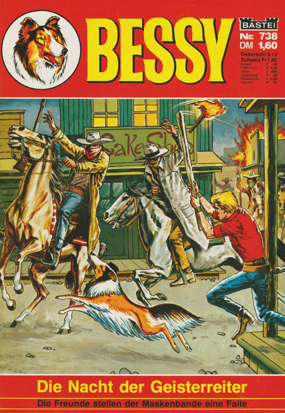 Bessy Nr. 738 Erstauflage: Die Nacht der Geisterreiter - secondcomic