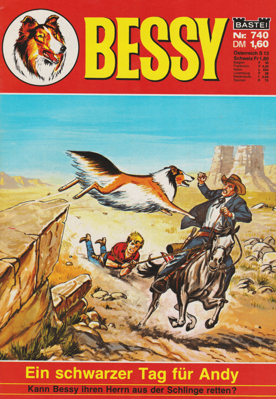 Bessy Nr. 740 Erstauflage: Ein schwarzer Tag für Andy - secondcomic