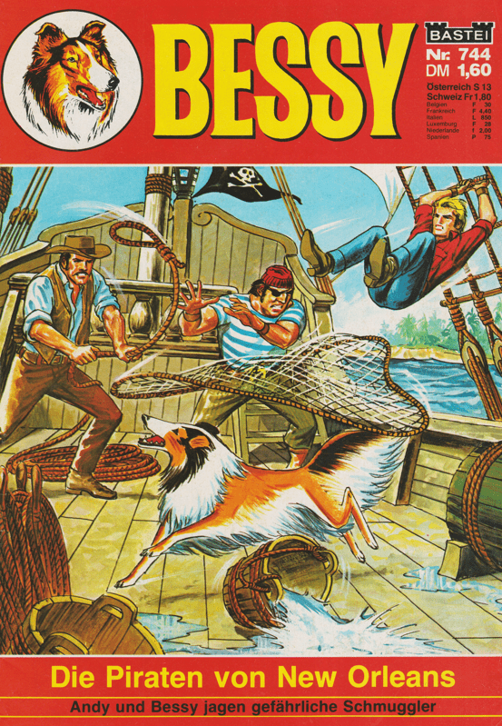 Bessy Nr. 744 Erstauflage: Die Piraten von New Orleans - secondcomic
