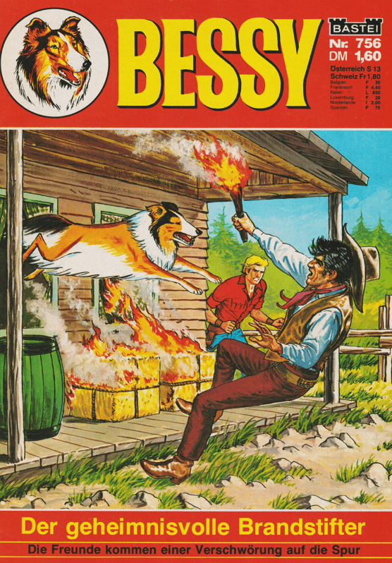 Bessy Nr. 756 Erstauflage: Der geheimnisvolle Brandstifter - secondcomic