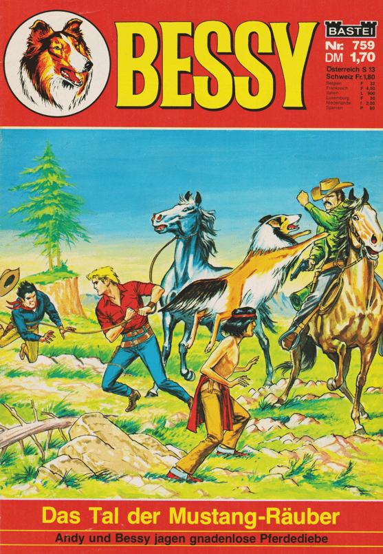 Bessy Nr. 759 Erstauflage: Das Tal der Mustang - Räuber - secondcomic