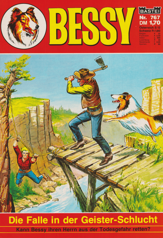 Bessy Nr. 767 Erstauflage: Die Falle in der Geister - Schlucht - secondcomic