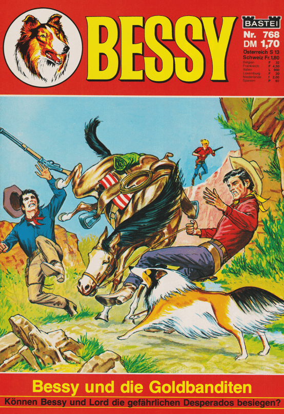 Bessy Nr. 768 Erstauflage: Bessy und die Goldbanditen - secondcomic