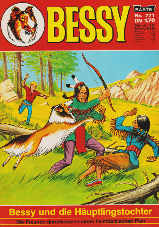 Bessy Nr. 771 Erstauflage: Bessy und die Häuptlingstochter - secondcomic