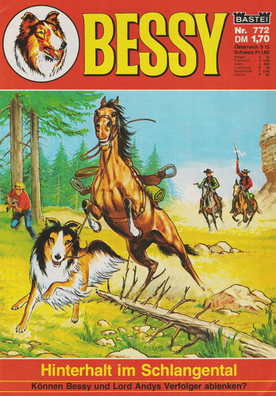 Bessy Nr. 772 Erstauflage: Hinterhalt im Schlangental - secondcomic