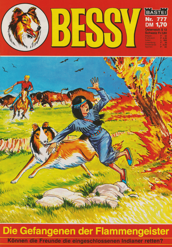 Bessy Nr. 777 Erstauflage: Die Gefangenen der Flammengeister - secondcomic