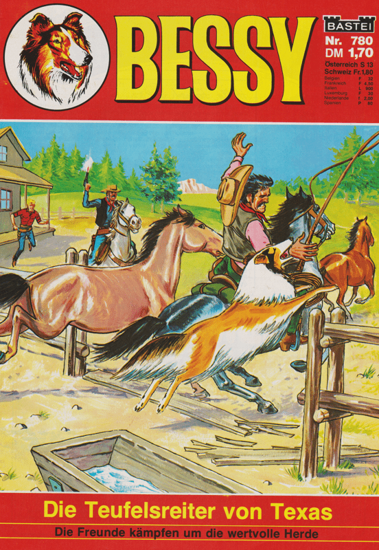 Bessy Nr. 780 Erstauflage: Die Teufelsreiter von Texas - secondcomic