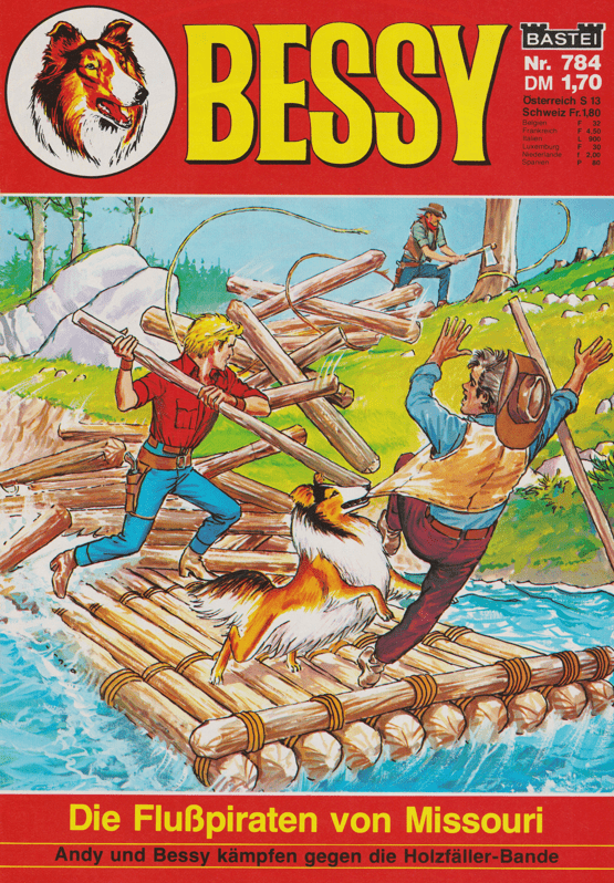 Bessy Nr. 784 Erstauflage: Die Flußpiraten von Missouri - secondcomic