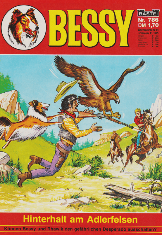 Bessy Nr. 786 Erstauflage: Hinterhalt am Adlerfelsen - secondcomic