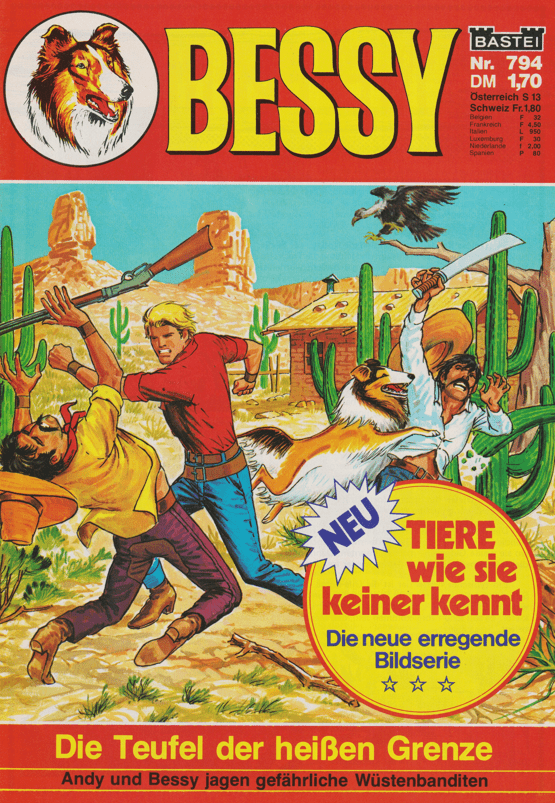 Bessy Nr. 794 Erstauflage: Die Teufel der heißen Grenze - secondcomic