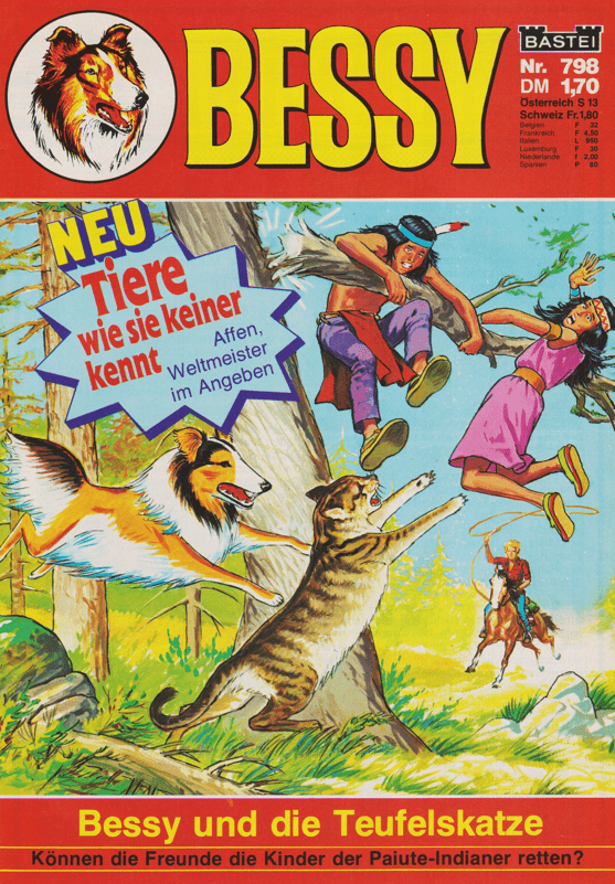 Bessy Nr. 798 Erstauflage: Bessy und die Teufelskatze - secondcomic