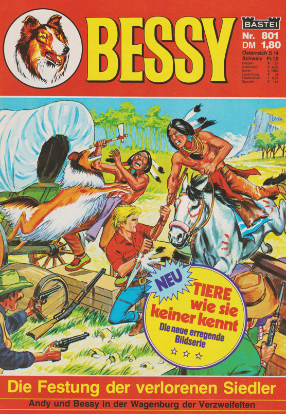 Bessy Nr. 801 Erstauflage: Die Festung der verlorenen Siedler - secondcomic